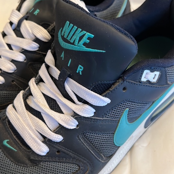 Nike AirMax Mens Blue Sneakers Size 11 1/2 - Picture 6 of 16